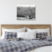 Bailey Range van de Olympische Spelen met de orkaa Canvas Afdruk (Insitu (Slaapkamer))