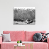 Bailey Range van de Olympische Spelen met de orkaa Canvas Afdruk (Insitu (Woonkamer))