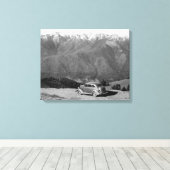 Bailey Range van de Olympische Spelen met de orkaa Canvas Afdruk (Insitu (Houten vloer))