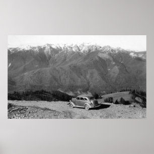 Bailey Range van de Olympische Spelen met de orkaa Poster