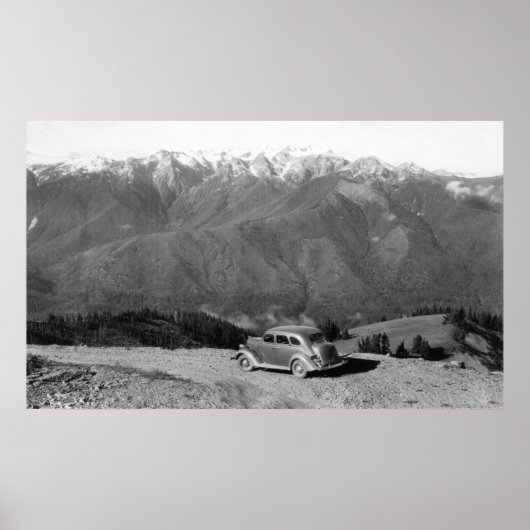 Bailey Range van de Olympische Spelen met de orkaa Poster (Voorkant)