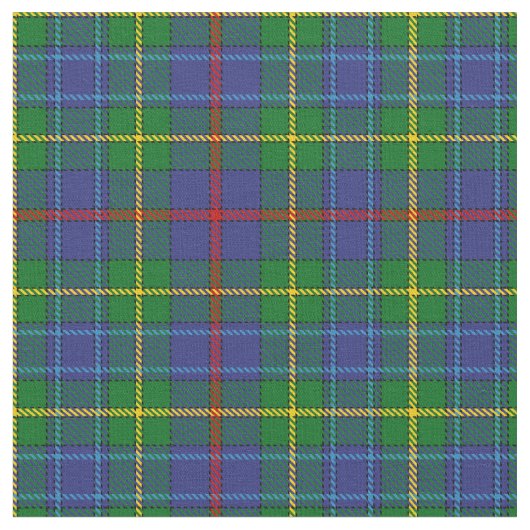 Bailey Scottish Clan Tartan Stof (Close Up)