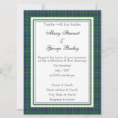 Bailey Scottish Wedding Invitation Kaart (Voorkant)