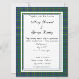 Bailey Scottish Wedding Invitation Kaart