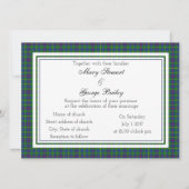 Bailey Scottish Wedding Invitation Kaart (Voorkant)