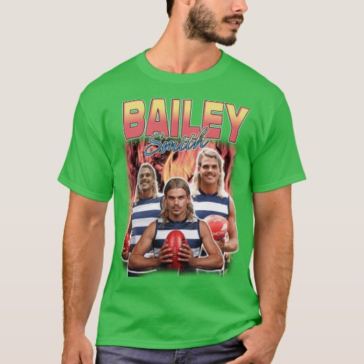 Bailey Smith Bazlenka Fire Retro T-shirt (Voorkant)