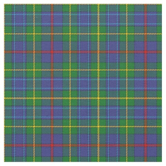 Bailey Tartan Print Stof (Close Up)