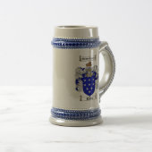 Bailey wapenschild Stein / Bailey Family Crest Bierpul (Voorkant rechts)