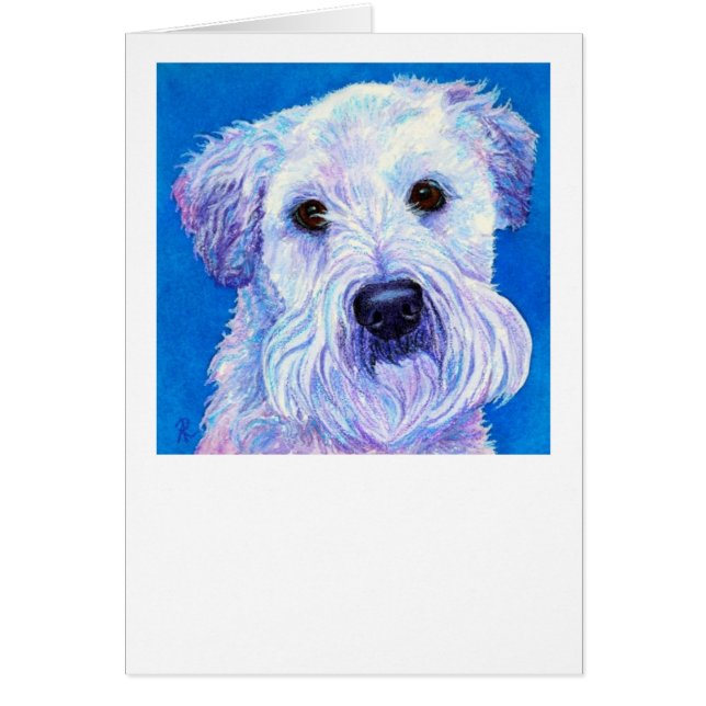 "Bailey" — Wheaten Terrier Card (Voorkant)
