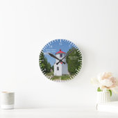 Baileys Harbor Front Range Lights clock Ronde Klok (Huis)