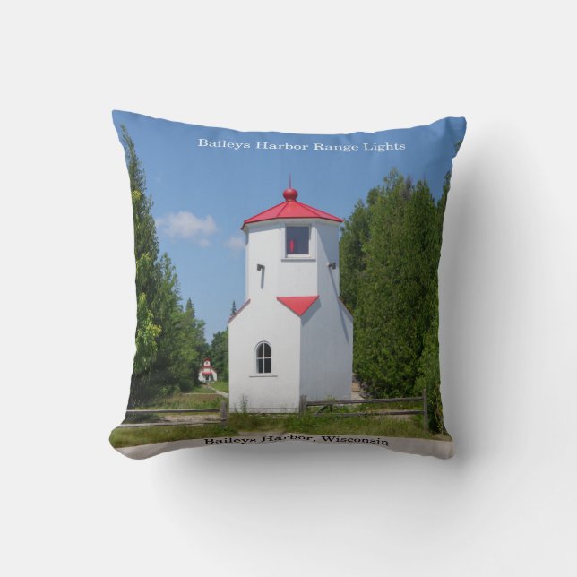 Baileys Harbor Range Lichtvierkante kussen (Voorkant)