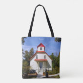 Baileys Harbor Range Lights all over bag Tote Bag (Achterkant)