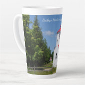 Bailey's Harbor Range Lights Latte Mok (Linkerhoek)