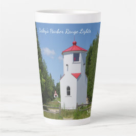 Bailey's Harbor Range Lights Latte Mok