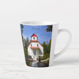 Baileys Harbor Range Lights latte mug Mok