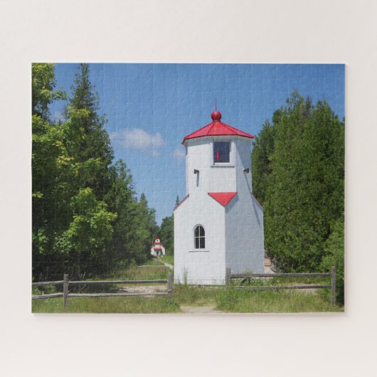 Baileys Harbor Range Lights Legpuzzel (Horizontaal)