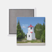 Baileys Harbor Range Lights magnet (Voorkant / Achterkant)