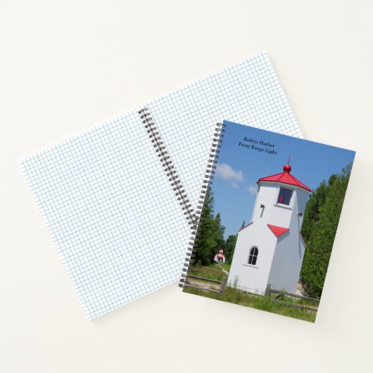 Baileys Harbor Range Lights notebook Notitieboek (Binnen)