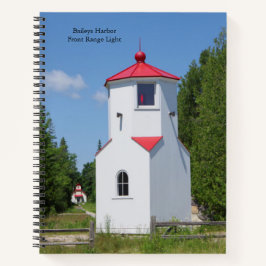 Baileys Harbor Range Lights notebook Notitieboek