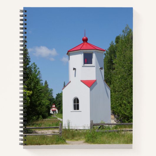 Baileys Harbor Range Lights notitieboek (Voorkant)