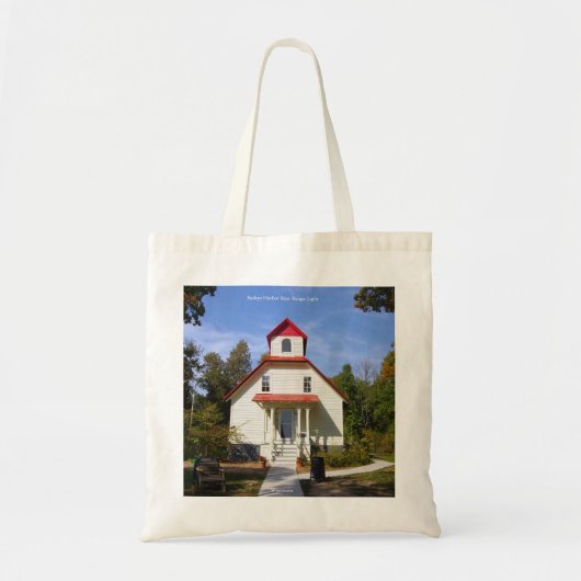 Baileys Harbor Range Lights-tas Tote Bag (Voorkant)