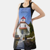 Baileys Harbor Rear Range Light apron Schort (Insitu)