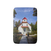 Baileys Harbor Rear Range Light bathmat Badmat (Voorkant Verticaal)