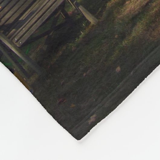 Baileys Harbor Rear Range Light fleece blanket (Hoek)