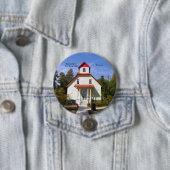 Baileys Harbor Rear Range Light-knop Ronde Button 7,6 Cm (In situ)