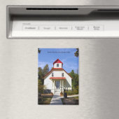 Baileys Harbor Rear Range Light magnet (Insitu (Vaatwasser))