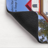 Baileys Harbor Rear Range Light mousepad Muismat (Hoek)