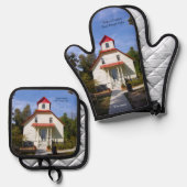 Baileys Harbor Rear Range Light Ovenwant & Pannenlap Set (Voorkant / Achterkant)