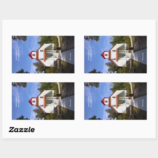 Baileys Harbor Rear Range Light sticker (Vel)