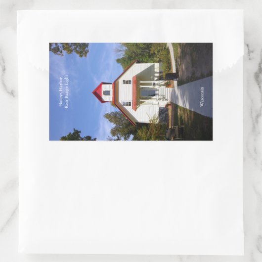 Baileys Harbor Rear Range Light sticker (Tas)