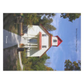 Baileys Harbor Rear Range Light tablecloth Tafelkleed (Voorkant (Horizontaal))