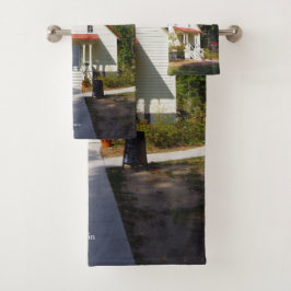 Baileys Harbor Rear Range Light towel set Bad Handdoek