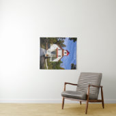 Baileys Harbor Rear Range Light wandtapijt Wandkleed (In Situ (horizontaal))
