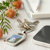 Baileys Harbour Front Range Lights metaalsleutelke Sleutelhanger (Zijkant)