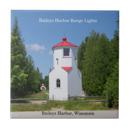 Baileys Harbour Front Range Lights Tegeltje