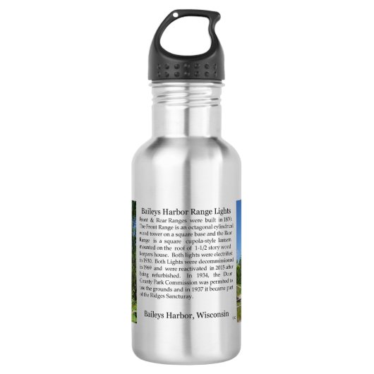 Baileys Harbour Range Licht waterfles (Voorkant)