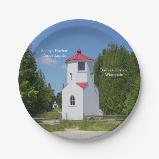 Baileys Harbour Range Lights bord (Voorkant)