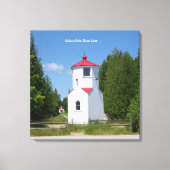 Baileys Harbour Range Lights canvas afdrukken (Voorkant)