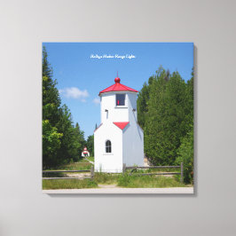 Baileys Harbour Range Lights canvas afdrukken