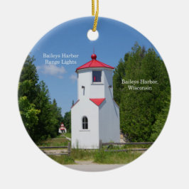 Baileys Harbour Range Lights Keramisch Ornament