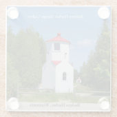 Baileys Harbour Range Lights onderzetter (Achterkant)