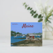 Bailey's Island Maine Briefkaart (Staand voorkant)