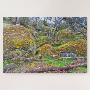 Bailey's Rocks granieten rotsblokken, Australië Legpuzzel