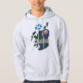 Baillie Clan Badge Adult Hoodie (Voorkant)