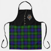 Baillie Clan Badge & Tartan Kilt Schort (Voorkant)