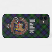 Baillie Clan Badge & Tartan Phone Case (Achterkant (horizontaal))